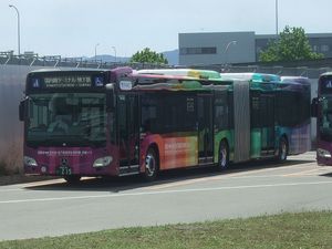 니시테츠 버스 「후쿠오카 공항 국내선·국제선 연락 버스」