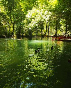 누사이빈의 베야즈수 댐에서 촬영한 자연 풍경