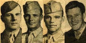 The Niland brothers의 콜라주 사진