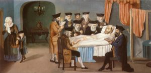 프라하의 체브라 카디샤, 즉 장례 협회(유화, {{Circa