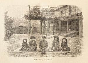 1899년 므엉족 가족