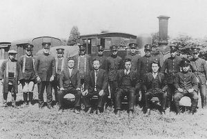 1927년 부슈 철도 직원들