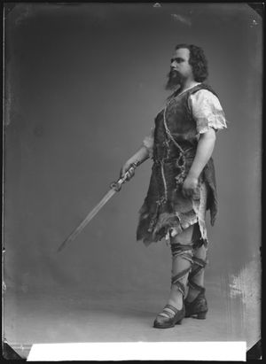 지크문트, 검 "노퉁"과 함께, 스웨덴 왕립 오페라, 1914