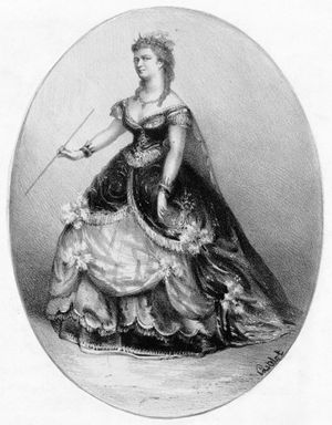 마리 카벨가 필리네 역을 맡음