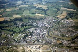 뉴타운의 항공 사진