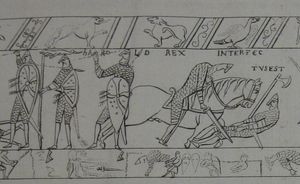 몽포콩 / 베누아 그림, 해럴드 왕의 죽음