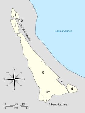 카스텔 간돌포에 있는 교황청의 치외법권 재산