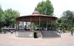 Plaza Hidalgo의 키오스크