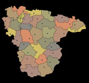 보로네시 주 지도