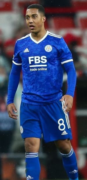 2021년 레스터 시티에서 뛰는 틸레만스