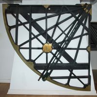 스넬리우스의 사분원사진: 보어하버 박물관, 라이덴