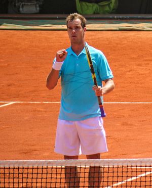 2012년 프랑스 오픈에서의 리샤르 가스케