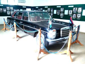 무르탈라 라마트 모하메드 장군이 암살당한 관용차