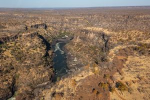 중부 잠베지강의 모습