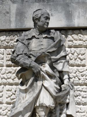 안드레아 팔라디오의 흉상