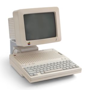 Apple IIc with monitor