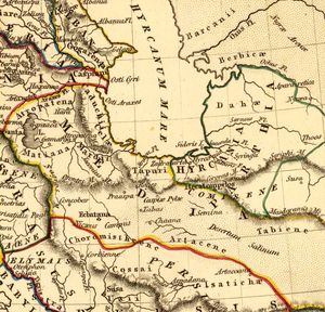 아마르두스와 히르카니아 사이에 위치한 타푸리