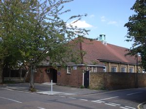 Radnor Road에 있는 교회 홀