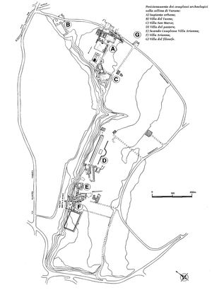 스타비아이 발굴 지도