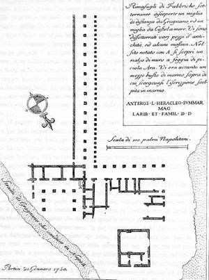 파우누스 저택 평면도
