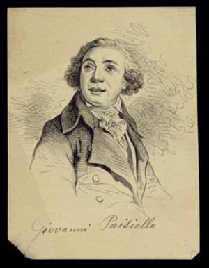 조반니 파이시엘로(Giovanni Paisiello, 1741-1816)의 초상