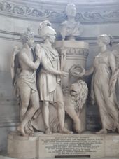 세바스찬 개건. 세인트 폴 대성당의 토마스 픽턴 기념비 (1816)