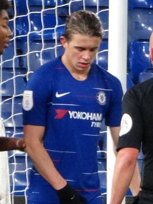 2018년 첼시에서 뛰고 있는 갤러거