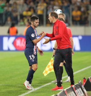 2019년 투헬 (오른쪽)과 파블로 사라비아