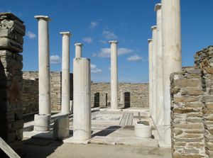 디오니소스의 집은 그리스 신 디오니소스가 표범을 타고 있는 모자이크에서 이름을 따왔다.