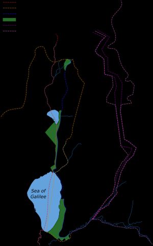 20세기의 골란고원 지역의 경계 변화