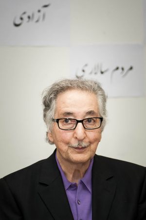 2013년 함부르크에서 강연 중인 바니사드르