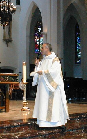 달마티카를 착용한 부제