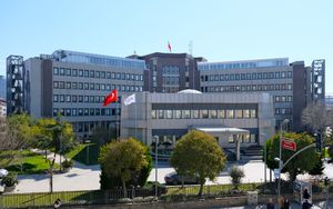 2024년 카디쾨이 시청 건물