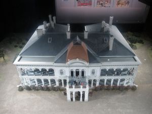 에도도쿄박물관에 있는 로쿠메이칸 전체 모형