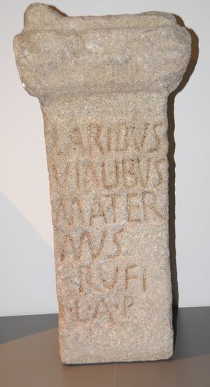 Lares Viales}}에게 바치는 비문