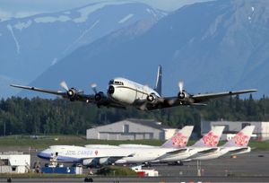 에버츠 에어 카고의 DC-6A (2012년)