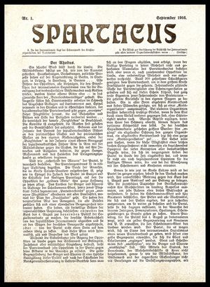 요기헤스는 1916년 9월에 창간된 불법 뉴스레터인 『스파르타쿠스』의 편집자였으며, 지하 조직인 스파르타쿠스단은 이 뉴스레터의 이름을 따서 명명되었다.