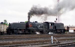 불라와요 역의 애쉬 스퍼트 선에서 14A급 기관차 515호