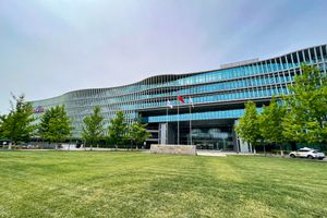 2009년에 완공된 바이두 본사 건물