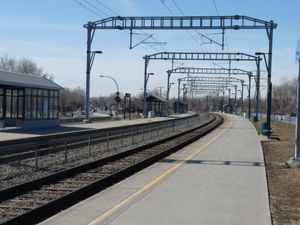 2009년에 찍은 뒤 뤼소역 모습.