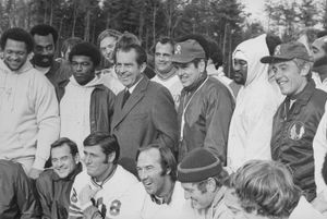 리처드 닉슨 대통령과 레드스킨스 멤버 (1971년)