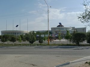 라흐메트 우테시노프의 체육-개선 단지