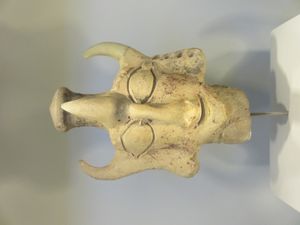 이스라엘 박물관에 소장된 에돔 여신상