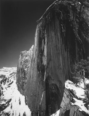 앤설 애덤스(Ansel Adams)의 사진 모놀리스, 하프 돔의 얼굴(Monolith, the Face of Half Dome)