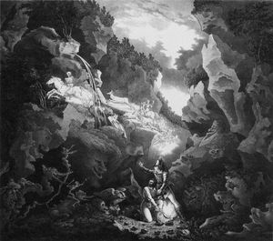 볼프의 협곡 디자인 (1822, 바이마르)