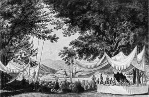 3막 피날레 디자인 (1821년 초연)