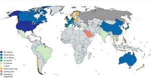 애플 스토어가 있는 국가