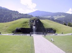 스와로브스키 크리스탈 월드의 입구