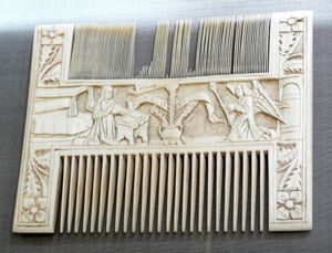 15세기 이탈리아에서 제작된 것으로 추정되는 전례용 빗