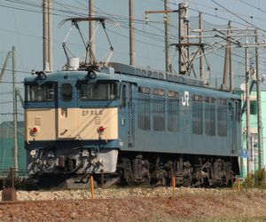 EF64 9호기(1차 양산차)(산요 본선 니시아치역-구라시키역 구간, 2007년 11월 7일)